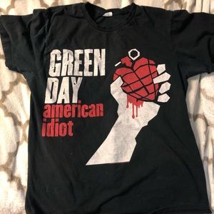 Green Day Band Tee